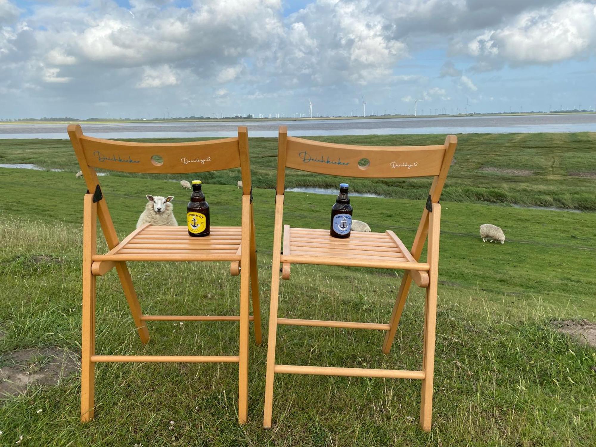 Tönning Deichkoje12 Direkt Am Eiderdeich Nur 7 Km Bis Zur Nordsee Und 20 Min Bis Sankt Peter Ording מראה חיצוני תמונה